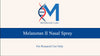 Research-grade Melanotan 2 spray — peptide for tanning and skin tone studies